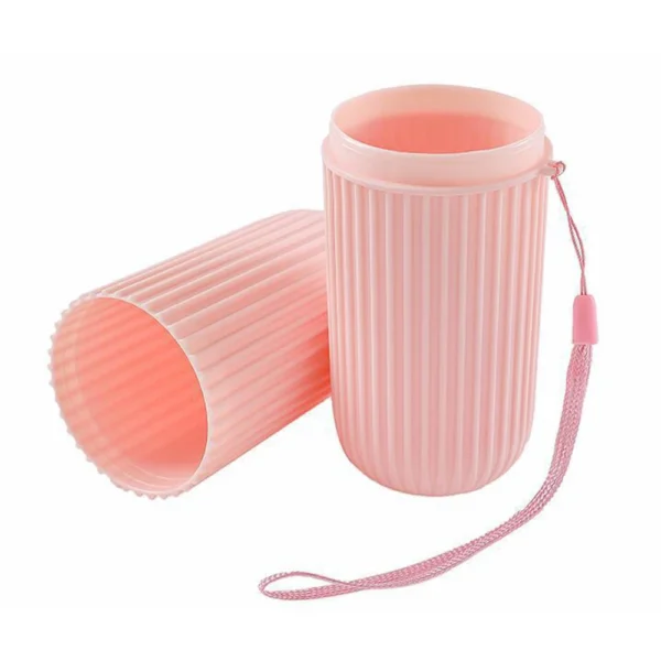 1Pc Tragbare Zahnbürste Tasse Bad Zahnpasta Halter Lagerung Fall Box Organizer Reise Toiletten Lagerung Tasse Neue Kreative 1Pc 6