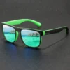 14 PCS Mode Vintage Quadrat Sonnenbrille Männer Frauen Angeln Fahren Mann Luxus Marke Designer Sonnenbrille Retro Brillen UV400 4