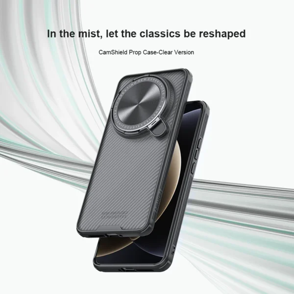 Nillkin für Xiaomi 15 Ultra 5G Hülle Camshield Prop Case mit Ständer Kameratasche für Mi 15 Ultra Objektivschutzhülle 3