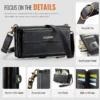 CaseMe Reißverschluss Wallet Flip Leder Handyhülle für Samsung Galaxy A16 A56 A15 A55 A14 A54 A13 A53 A52 S25 S24 S23 Multi Card Cover 5