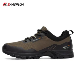 Baasploa Männer Wanderschuhe neue Mode wasserdichte Outdoor-Sneakers für Männer Komfort Walking Casual Sneakers männlich rutsch fest im Freien