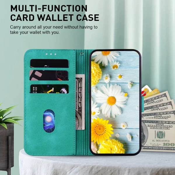 Leder-Handyhülle für iPhone 15 14 13 12 11 Pro Max XS XR 7 6 6 6S Plus SE SE3 SE4 2024 Wallet Lanyard Cover 5