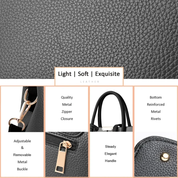 Berühmte Designer Marke Taschen Frauen Leder Handtasche Neue Luxus Damen Geldbörse zwq 6
