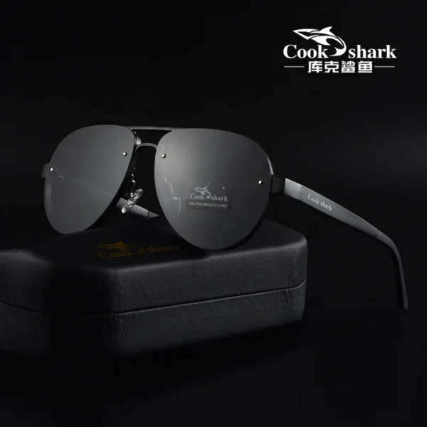 Cook's farbwechselnde Sonnenbrille, polarisierte Sonnenbrille für Männer, Tag und Nacht, Mehrzweck-Fahrspiegel, Angelbrille