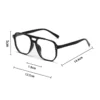 Frauen Männer quadratische Sonnenbrille Retro Polygon Sonnenbrille weibliche schwarze Vintage Mode Damen Oculos de Sol Doppels trahl Brille 3