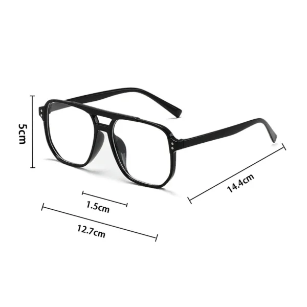 Frauen Männer quadratische Sonnenbrille Retro Polygon Sonnenbrille weibliche schwarze Vintage Mode Damen Oculos de Sol Doppels trahl Brille 3
