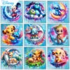 Disney DIY Diamant Malerei Stich Simba Der König Der Löwen Mosaik Dumbo Voll Platz Runde Bohrer Stickerei Set Cartoon Wand Dekor 1