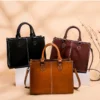 Frauen Handtasche Kreuz körper Schulter Tasche Aus Echtem Leder Einkaufen Mode Büro Weibliche Echtes Rindsleder Messenger Top Griff Taschen 3