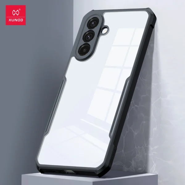 Xundd Schutzhülle für Samsung Galaxy A36 A56 A26 A16 A55 5G A06, Airbag, Anti-Drop-TPU und Acryl-Rückseite, ultraklare Kameraschutzhülle