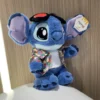 Heißer 30 cm Original Disney Kawaii Stich Coole Stil Lilo & Stitch Plüsch Puppen Stofftiere Hohe Qualität Kinder Spielzeug freundin Geschenk 3