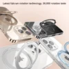 Joyroom Schutzhülle mit magnetischer Halterung für iPhone 16 Pro Max, 360° °   Drehbare Ständerhülle für iPhone 16 Pro, magnetische Ladehülle 3