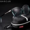Barcur polarisierte Cat Eye Sonnenbrille Frauen Farbverlauf runde Sonnenbrille für Frauen oculos lunette de soleil femme