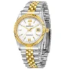Reginald Uhren Männer Diamant Business Uhr Silber Gold Stahl Auto Datum Quarz Handgelenk Uhren Für Männer Reloj Hombre Montre Homme 2