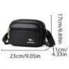 Hohe Qualität Weiche Leder Geldbörse Mode Frauen Schulter Messenger Tasche Multi-tasche Tragen-beständig Tasche Luxus Damen Handtasche sac 4