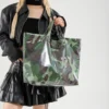 Modische Damen-Einkaufstasche, lässige Tragetasche, trendige Umhängetasche, tägliche Pendeltasche, lässige Tragetasche, Outdoor-Reisetasche 4