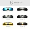 VEITHDIA Sonnenbrille Sport Aluminium Magnesium männer Outdoor Radfahren Polarisierte UV400 Fahren Sonnenbrille Brillen Für Männliche VT06588 6