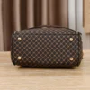Neue Frauen Handtasche Tasche Luxus Design Eimer Schulter Umhängetasche Flip Check Druck Große Kapazität Einzelnen Schulter Straddle Tasche 4