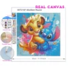 Disney DIY Diamant Malerei Stich Simba Der König Der Löwen Mosaik Dumbo Voll Platz Runde Bohrer Stickerei Set Cartoon Wand Dekor 4