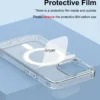 Hohe Qualität Klar Für Magsafe Drahtlose Lade Telefon Fall Für iPhone 16 15 14 13 11 Pro Max Magnetische Acryl stoßfest Abdeckung 4