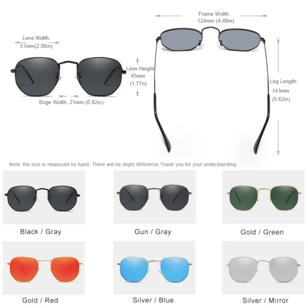 KINGSEVEN Marke Reflektierende Sonnenbrille Männer Hexagon Retro sonnenbrille Freizeit Gläser Oculos Gafas De Sol Shades 4