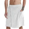 Männer weich tragbar Badet uch mit Tasche Bade mäntel Dusche Wrap Sauna Fitness studio Schwimmen Badehaus Spa Strand tuch Toalla de Playa 3