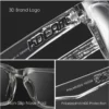 Kdeam Marke Original Design hochwertige Männer quadratische polarisierte Sonnenbrille männlich fahren photo chrome Sonnenbrille coole Frauen Sonnenbrillen 6