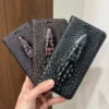 Magnet Echtes Leder Haut Flip Brieftasche Buch Telefon Fall Abdeckung Auf Für Samsung Galaxy S25 S24 S23 S22 S21 FE Plus Ultra rand 5G 4