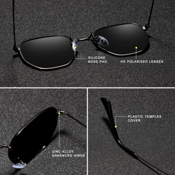 KINGSEVEN 2024 Runde sonnenbrille Weibliche Retro Reflektierende Sonnenbrille Männer Polarisierte Brillen Oculos De Sol gafas UV400 Schutz 2