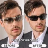 CoolPandas Photochrome Sonnenbrille Männer Polarisierte Randlose Outdoor Sport Fahren Gläser Tag Nacht Chamelon Goggle zonnebril heren 3