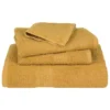2 Stück goldene Badetücher 100 x 150 cm, 360 g/m2, 100 % Baumwolle 4