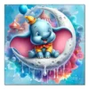 Disney DIY Diamant Malerei Stich Simba Der König Der Löwen Mosaik Dumbo Voll Platz Runde Bohrer Stickerei Set Cartoon Wand Dekor
