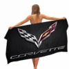 C-Corvettes Strandtuch, bunte Badetücher für Mädchen, Mikrofaser, schnell trocknend, individuell, sandfrei, Strand, Yoga, Spa, Fitnessstudio, Pool 6