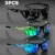 3psc Black Red Green