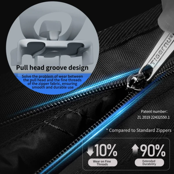 Tigernu Mode Messenger Taschen Männlichen Schulter Taschen 13,3 zoll Laptop Tasche Outdoor Umhängetaschen Für Männer Radfahren Taschen Jungen Messenger 3