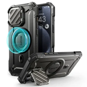For iPhone 16 Pro Max Case 6.9 "sup case ub mag xt schwere robuste starke magnetische Handy hülle mit Kamera abdeckung Ständer