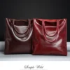 Kuh Leder Tasche Damen Echtes Leder Handtaschen Große Frauen Tasche Große Vintage Weibliche 2023 Büro Hand Schulter Taschen Für Frauen Tote 2