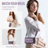 Lanyard Leder Zip Wallet Card Handyhülle für Samsung Galaxy Note 20 Ultra 10 Plus S24 S23 S22 S21 S20 FE S10 Crossbody Cover 2