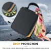 VIETAO Spiegel-Handyhülle für Samsung Galaxy Z Flip 6, Leder-Handyhülle mit Band für Samsung Z Flip 5, Z Flip 4 3 5