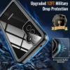 IP68 wasserdichte Hülle für Samsung Galaxy A55 A35 A15 A14 A54 S24 FE S25 Ultra S24, stoßfeste, zertifizierte Ganzkörper-Schutzhülle 4