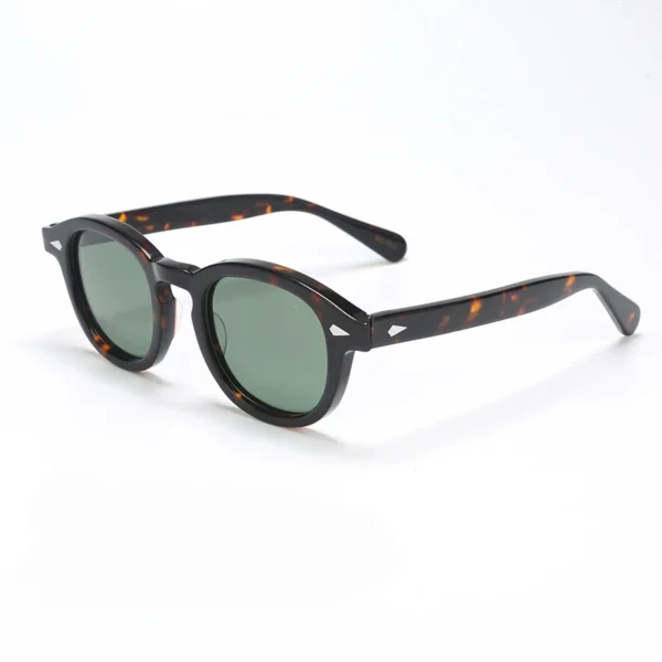 Johnny Depp Polarisierte Sonnenbrille Männer Lemtosh Sonnenbrille Frau Luxus Marke Vintage Acetat Rahmen Brille 3