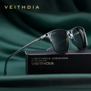 VEITHDIA Marke Männer Frauen Sonnenbrille Unisex Retro TR90 Sonnenbrille Polarisierte UV400 Objektiv Vintage Brillen Sonnenbrille Für Männliche 7521
