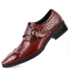 Neue Übergroßen Männer Schuhe Formalen Leder Schuhe Männer Schnalle Schuhe Luxus Turnschuhe Komfortable Wearable Kleid Schuhe Männer Casual Schuhe 5