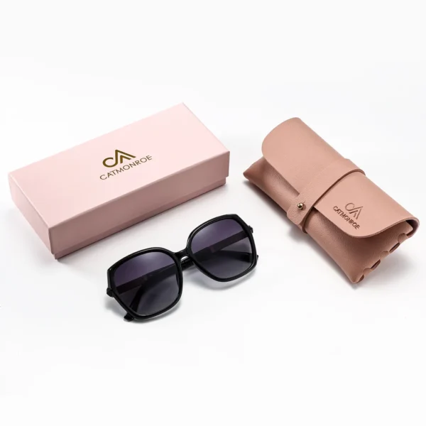 CATMONROE Luxus Polarisierte Frauen Sonnenbrille Schmetterling Rahmen Rosa Geschenk Box Mode UV400 Sonnenbrille Bekleidung Zubehör 6
