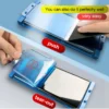 3 Stück für Samsung Galaxy S25 S24 S23 Ultra S22 S21 S20 S10 S9 PLUS Note 20 10 9 8 Displayschutzfolie mit Kit, nicht gehärtetes Glas 2