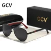GCV Marke Männer/Frauen Vintage Aluminium Polarisierte Sonnenbrille Klassische Marke Sonnenbrille Beschichtung Objektiv Fahren Brillen Für Zarte
