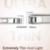 Joyroom Schutzhülle mit magnetischer Halterung für iPhone 16 Pro Max, 360° °   Drehbare Ständerhülle für iPhone 16 Pro, magnetische Ladehülle 5