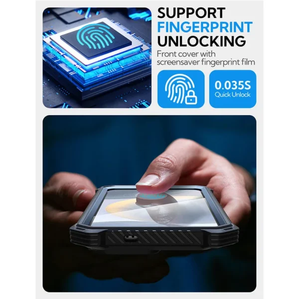 For Samsung Galaxy S25 Plus Case (2025) (6,7) Zoll I-BLASON Armorbox Ganzkörper robuste Telefon hülle mit integriertem Displays chutz 6