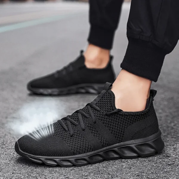 Heißer Verkauf Licht Mann Laufschuhe Atmungsaktivem männer Sneaker Casual Rutschfeste und Tragen-beständig Jogging Männer Sport Schuhe 2