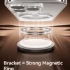 Joyroom Schutzhülle mit magnetischer Halterung für iPhone 16 Pro Max, 360° °   Drehbare Ständerhülle für iPhone 16 Pro, magnetische Ladehülle 4