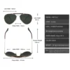SunCubic Herren-Sonnenbrille, klassischer UV-Schutz, Metall, Gold, Gra, Vintage-Brille, Oculos De Sol, zum Einkaufen, Reisen, MST112 6